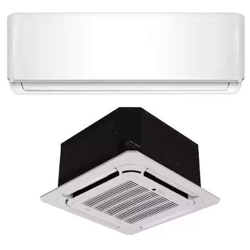 Mini Split Ceiling Cassette vs Wall Mount