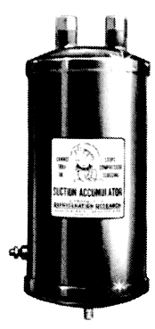 REFRIGERATION RESEARCH Refrigeration Research 3700 Accumulator, 1-1/8 6 x 15 Heat Pump Suction Vertical