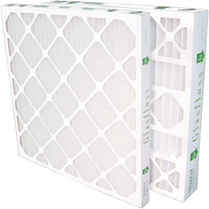 GLASFLOSS Glasfloss ZLP20244 Pleated Air Filter, 20 x 24 x 4 Replacement Synthetic MERV10 Z-Line Series