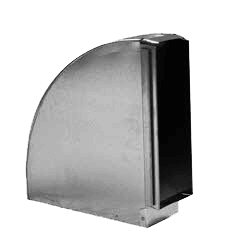 GRAY METAL 10X2-122 DUCT ELBOWS