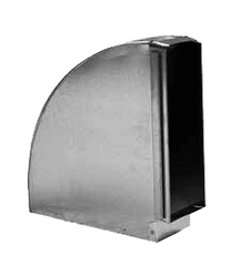 GRAY METAL 10X2-122 DUCT ELBOWS