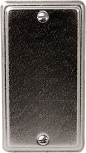 DIVERSITECH Diversitech PI367 Blank Utility Cover, 2-11/32 Width x 4-1/4 Length