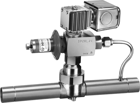 SPORLAN Sporlan 904010 Discharge Bypass Valve 7/8 inch ODF 0/100 psi