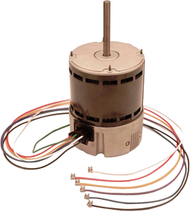 US MOTORS U.S. Motors 5552ET HVAC Single Phase OAO Belly Band Motor 1 HP 115/208-230V