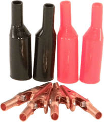 Devco 5035 Test Leads & Clips Copper 1-31/32 Inches Jaws Open 5/16 Inches