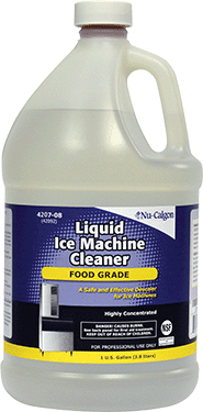 NU-CALGON Nu-Calgon 4207-08 Ice Machine Cleaner, 1 gal Bottle, <1, Liquid