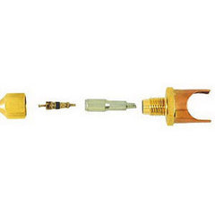 C & D Valve CD5516 Braze-On Self-Piercing Copper Saddle Valve 5/16 in OD Tube