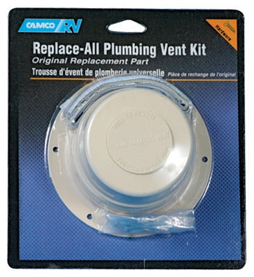 CAMCO Camco Mfg 40033 Rv Plumbing Vent Kit 1 to 2-3/8 in Od