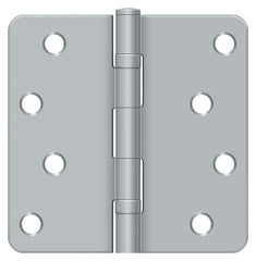 DELTANA Deltana S44R4BB26D 4 Inch Radius Hinge Ball Bearing Satin Chrome