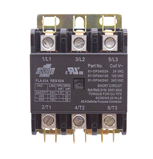 YORK S1-DP340120 CONTACTORS