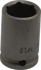 APEX Apex 1114 Impact Socket 1/4 in Drive 7/16 in 6-point Hex