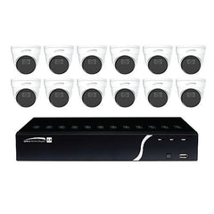 SPECO Speco ZIPK16N1 16-channel Nvr 12 5MP Turret Camera Kit