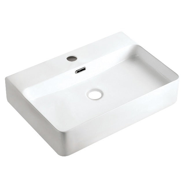 DAKOTA Dakota Plumbing Products DSE-VCTM00W-1H Vessel Sink White