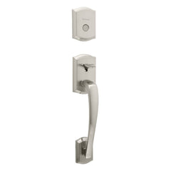 KWIKSET Kwikset 819PTHLIP-15 Dummy Exterior Handleset Satin Nickel