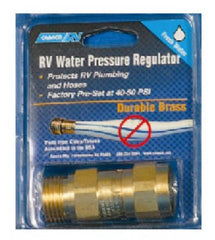 CAMCO Camco Mfg 40055 Brass Water Pressure Regulator 40-50 Psi