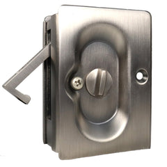 EMTEK Emtek 2102US15A Privacy Pocket Door Lock Pewter Finish