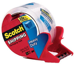 3M 3M Company 3850S-RD Heavy Duty Shipping Tape Clear