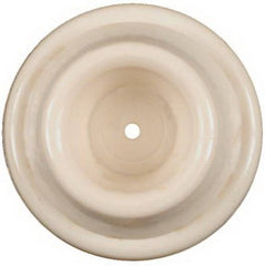 NATIONAL HARDWARE National Mfg N215-897 Wall Door Stop White 2 Pack