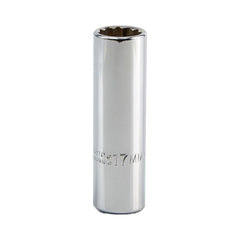 PROTO Proto J5317M Deep Hand Socket 17mm 12-point 1/2 Drive