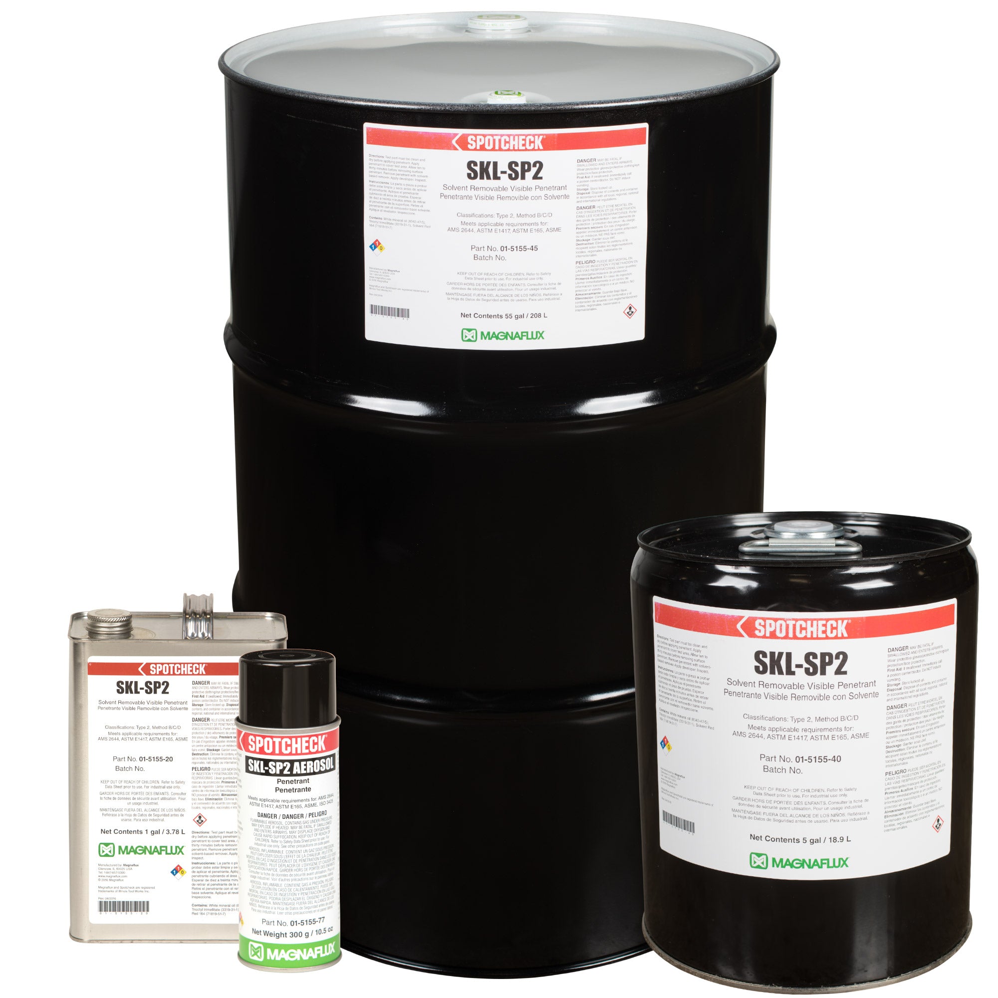 MAGNAFLUX 01-5155-40 LUBRICANTS