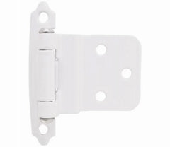 AMEROCK Amerock BPR3428W Inset Hinge 3/8 Inch White Self-closing