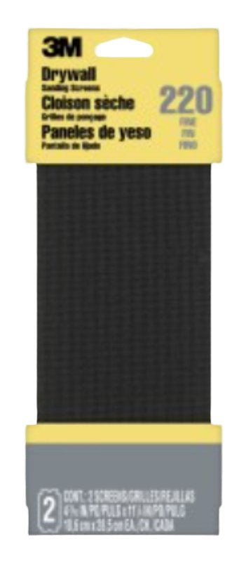 3M 3M 9089 Drywall abrasives sanding screens fine (4-3/8 x 11, pack 2)