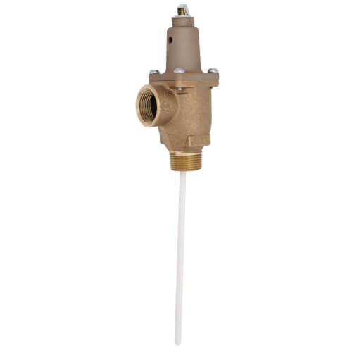 WATTS Watts 0121428 Series LF40L 1 in. Brass MNPT x FNPT 150 210 Relief Valve