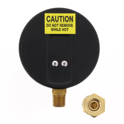 WATTS Watts 0121665 LFDPTG-1 3 Bottom Entry Pressure Temperature Gauge 0-200 psi