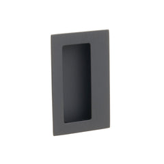 EMTEK Emtek 222350US19 Rectangular Flush Pull Flat Black