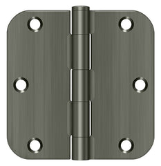 DELTANA Deltana S35R515A Radius Door Hinge 3.5in Antique Nickel