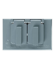 LEGRAND Pass & Seymour CA8-BRH cast weatherproof cover duplex receptacle horizontal