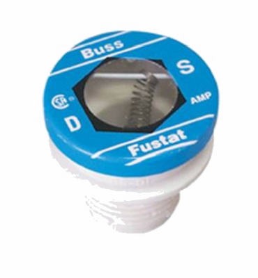 BUSSMANN Cooper Bussmann BP/S-6-1/4 Type S Plug Fuse 6-1/4A