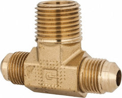 PARKER Parker 145F-6-8 Brass Male Branch Tee 3/8 in Flare