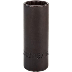 PROTO Proto J5330B Deep Hand Socket 15/16 in 1/2 in Drive 12-point