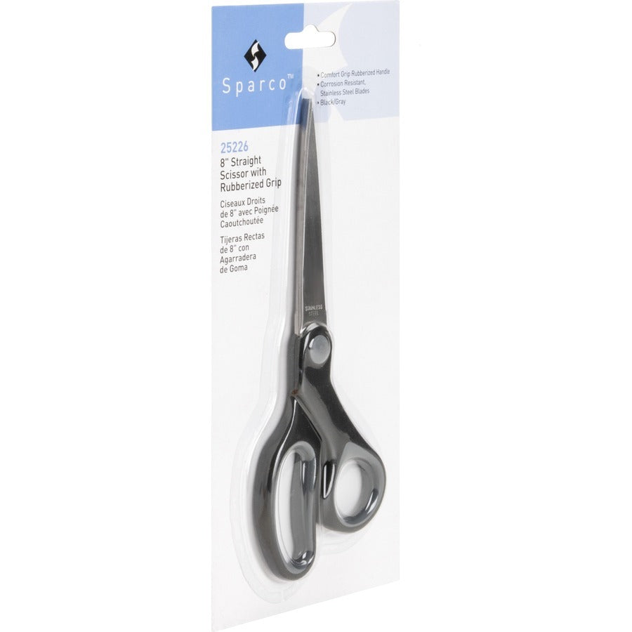 SPARCO Sparco SPR25226 Straight Scissors 8 in (1 Pack)