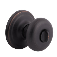 KWIKSET Kwikset CP730J-11P Juno Knob Privacy Lock Venetian Bronze