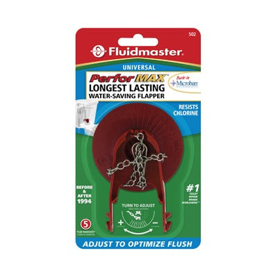 FLUIDMASTER Fluidmaster Inc 502P21 Adjustable Flush Flapper