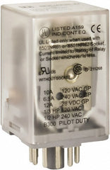 SCHNEIDER ELECTRIC Square D 8501KPDR12V56 Dpdt Octal Plug-in Relay 48 Vdc