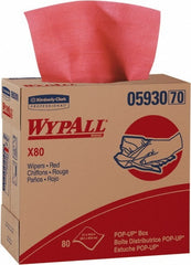 KIMBERLY-CLARK Wypall 09340423/05930 Shop Towel Industrial Wipes 80 Sheets
