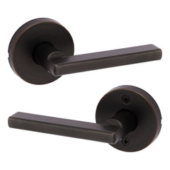 KWIKSET Kwikset 720HFLRDT-11P Halifax Passage Door Lock Venetian Bronze