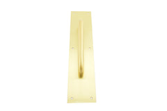 IVES Ives 830284315 Straight Pull Satin Brass 8 Inch Round