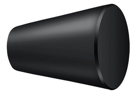 DELTANA Deltana KC20U19 Cone Cabinet Knob 1 Inch Black