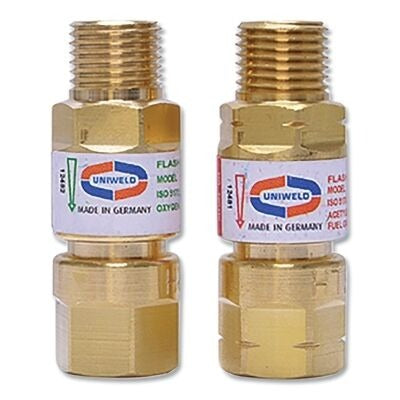 UNIWELD Uniweld rfab Flashback Arrestor Oxygen Fuel B Fitting