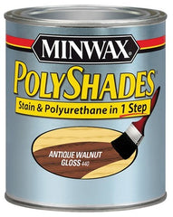 MINWAX Minwax 214404444 Polyshade Gloss Antique Walnut 0.5 Pint