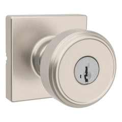 KWIKSET Kwikset 400MNKSQT-15S Maven Knob Entry Lock Smartkey