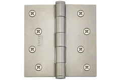 EMTEK Emtek 91014TWB Square Steel Door Hinge Pair Tumbled White Bronze