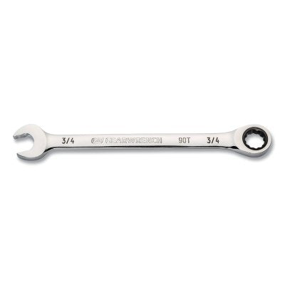 GEARWRENCH GEARWRENCH 86949 3/4 Inch 12 Point Ratcheting Combination Wrench with 4 Degree Swing Arch