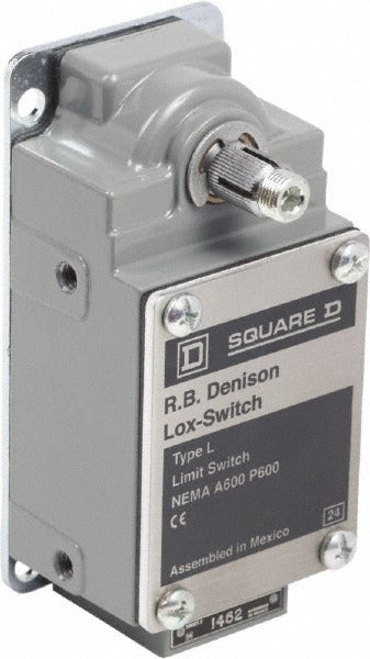 SCHNEIDER ELECTRIC Square D L100WNS2M26 Limit Switch Dpst 2NO 600V