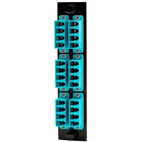 HUBBELL Hubbell Premise Wiring FSPNLCQS6AQ Lc Adapter Panel
