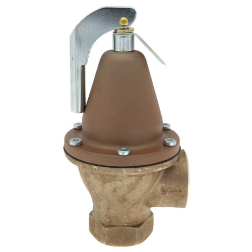 WATTS Watts 0276980 174A Bronze Pressure Relief Valve 1-1/2 NPT 125 psi